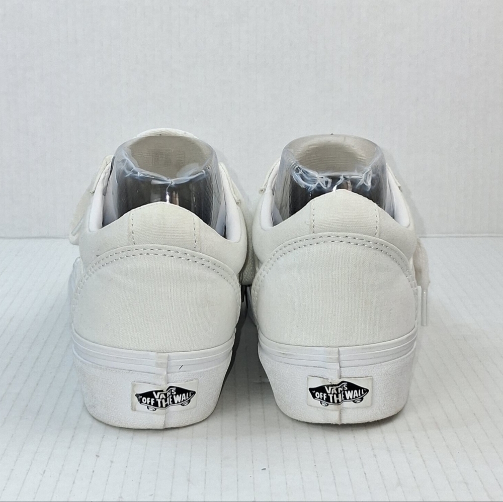 VANS Old Skool Stackform White Platform Lace Up S… - image 6
